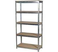 Heavy-Duty Warehouse Racking Unit With 5 Mdf Shelves And 350Kg Capacity
