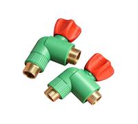 Heavy Duty Water Angles Valves with Large Flows Pipe Spool for Hot and Cold Waters Systems Pipe