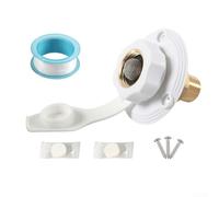 Heavy Duty Water Inlet Check Valve for RVs Practical Hose Connector Design
