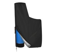 Heavy Duty Water Softener Protection - Protective Zipper, Adjustable Drawstring In, Four Season Protection for All Weather | Salt Tank System Pond Rain Snow Sun Protection