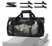 Heavy-Duty Waterproof Bag, Motorcycle Travel Gear, Waterproof Saddle Bags, Boating Travel Backpack, Portable Motorcycle Gear with Reflective Strips for Camping, Boating
