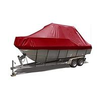 Heavy Duty Waterproof Boat Cover, Tear Resistant All Weather Protection for Open Boats, Universal Fit