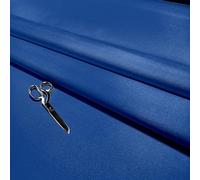 Heavy Duty Waterproof Canvas Fabric - 600D Polyester with PVC Backing - 148cm Wide - Ideal for Campervan, Awning, Garden Use - Sold by the Metre (Blue)