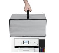 Heavy Duty Waterproof Double Layers Printer Dust Cover for Epson EcoTank ET-15000 Wireless Color All-in-One Supertank Printer (Silver Grey)
