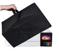 Heavy Duty Waterproof Double Layers Printer Dust Cover for Epson Photo ET-8550 Wireless Wide-Format All-in-One Supertank Printer (Black)