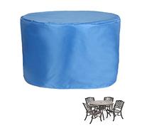 Heavy Duty Waterproof Garden Furniture Covers Round 300x110cm & Oval 420D Tear Proof Outdoor Patio Protection for Dining Table Sofa & Chair Set