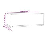 Heavy Duty Waterproof Garden Patio Furniture Cover for Rattan Table Sofa Outdoor