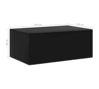 Heavy Duty Waterproof Garden Patio Furniture Cover for Rattan Table Sofa Outdoor