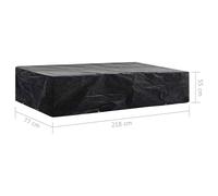 Heavy Duty Waterproof Garden Patio Furniture Cover for Rattan Table Sofa Outdoor