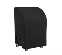 Heavy Duty Waterproof Grill Cover UV Resistant Outdoor Barbecue Protector for Weber For Char Broil For Nexgrill Gas Grills All Weather Dust Rain Snow Shield(Black 420D)