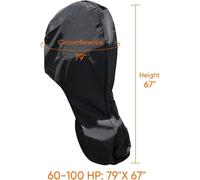 170 Litre Compact Plastic Outdoor Balcony Patio Garden Storage Box Chest Crate