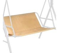 Heavy Duty Waterproof Swing Seat Cover Replacement - 600D Oxford Fabric for 2/3 Seater Patio Garden Swing Chair, Beige, 56.7"x17.7"x21.7" - Outdoor Cushion Protection