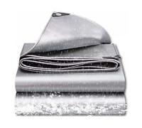Heavy Duty Waterproof Tarp 5.5x15m/18.0x49.2ft, Extra Thick Tarps, Multipurpose Protective, Waterproof Tarpaulin with Reinforced Grommets and Edges, for Indoor and Outdoor Use