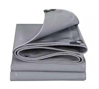 Heavy Duty Waterproof Tarp, Anti-UV Multipurpose Cover with Metal Grommets, Perfect for Emergency Shelter, Camping, Patio, Roof Protection, 10x20 feet