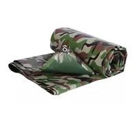 Heavy Duty Waterproof Tarp Camouflage Ground Sheet for Outdoor Camping, Garden Furniture Cover - Various Sizes (1.2x1.2m, 1.5x3m, 1.8x3m)