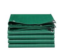 Heavy Duty Waterproof Tarp with Rustproof Grommets - Multi-Purpose PVC Coated Tarpaulin for Car Roof, Camping, Pool, and Shed Cover8*15m