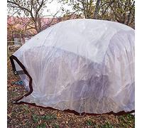 Heavy Duty Waterproof TarpaulinTransparent Tarp Cover for Garden Canopy Boat Balcony Outdoor Winter Plant Protection10x13 ft (3x4m)