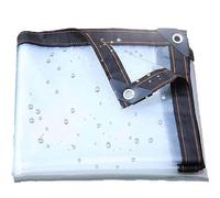 Heavy Duty Waterproof Tarps 2x4m with Grommets, Durable PVC Dustproof Cover for Outdoor Use, Weather Resistant Protection for Patios, Easy to Install Tarpaulin