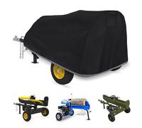 Heavy Duty Waterproof Tear-Resistant Oxford Cloth Wood Splitter Cover for 15-37tons with Log Splitter Wheel Covers (83" L x 45" W x 39" H)