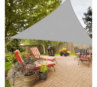 Heavy-Duty Waterproof Triangle Shade Sail 3x3x4.3m 90% UV Protection Sunshade Canopy Outdoor Patio Cover Oxford Fabric Garden Shade Water-Resistant