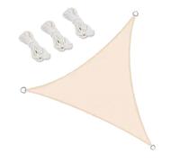 Heavy Duty Waterproof Triangle Sun Shade Sail - UV Block Canopy for Outdoor Garden Backyard Patio & Deck - Tear & Rust Resistant Shade Cover for Ultimate Protection