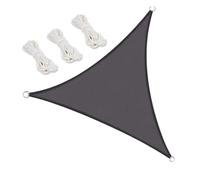 Heavy Duty Waterproof UV Block Triangle Sun Shade Sail - Outdoor Canopy Cover for Garden & Backyard Tear & Rust Resistant Ultimate Sun Protection & Shade Solution