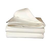 Heavy-Duty Waterproof UV-Resistant Tarpaulin with Reinforced Metal Grommets for Construction, Truck, and Industrial Cover