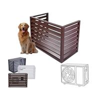 Heavy-Duty Weatherproof AC Protective Covers for Air Source Heat Pumps Outdoor Plant Racks & Trash Enclosures - 100x50x70cm Protection Against Elements