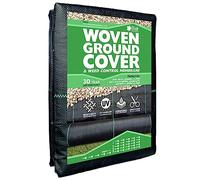 Heavy-Duty Weed Barrier Fabric Weed Control Ground Cover Membrane for Agriculture, Landscape & Garden, 1m x 50m