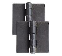Heavy Duty Weldable Pair 4" x 4" Gate Hinges-Steel Butt Hinge/Hvy Gates Doors