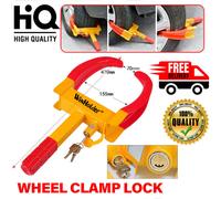 Heavy Duty Wheel Clamp Car Caravan Trailer Van Motorcycle Security Lock