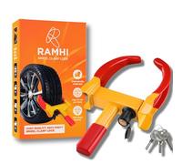 Heavy Duty Wheel Clamp Lock, Universal Anti-Theft Security Device for Vehicle Tyres | Heavy Duty Car Wheel Lock