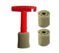Heavy Duty Wheel Cleaning Brush Kit for Auto Lug Nut Maintenance, Built to Last