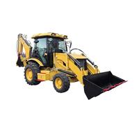 Heavy-Duty Wheel Loader Busy at Both Ends Loader Excavator - Efficient Front End Loader for Earthmoving, Construction, and Logistics