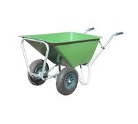 Heavy Duty Wheelbarrow; 200L; Green