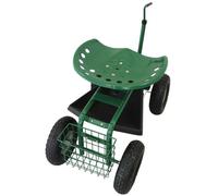 Heavy Duty Wheeled Garden Cart Seat by Raven