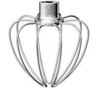 Heavy Duty Whisk Attachment for KitchenAid 4.5-5QT Tilt-Head Stand Mixers- Extra Thick Stainless Steel Wire Whip for Fast Whipping, Commercial Grade for Large Batches, Dishwasher Safe