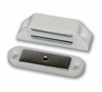 Heavy Duty White Magnetic Catch Large- Holds Up To 8Kg (Pack Of 1)