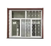 Heavy-Duty Window Safety Bars, Flexible Steel Expanding Security Gate for Child Safety and Burglary Prevention