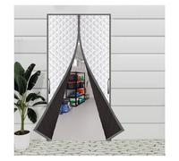 Heavy Duty Windproof Magnetic Thermal Insulated Door CurtainEnergySaving Winter Door Cover Easy NoDrill Install 150cm x 210cm for Ultimate Draft Blocker and Temperature Control