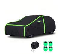 Heavy Duty Winter Car Cover for Ford Fiesta (1983-1989) Waterproof Anti-Frost and Snow Covers with Lock Holes, Windproof Shield for SUV Sedan Van, All-Season Outdoor Use All Season