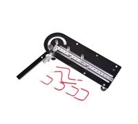 Heavy Duty Wire Bender Tool - Ergonomic Flat Bar Bender, Portable Cable Tubing Bending Tool with Non Slip Handle, Industrial Electrical Conduit Shaping Device for Automotive Garage Metal Work Use