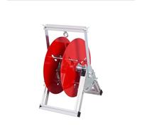 Heavy-Duty Wire Spool Rack Dispenser - Adjustable Multi-Axle Cable Caddy for Electl, Industrial & Retail Use, 1 Bearing, STO Solut for Cables & Wires