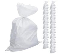 Heavy Duty Woven Polypropylene Bags Builder Sacks Rubble Logs 142 x 71cm 20pc