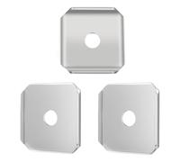 Heavy Duty XB2 XB3 Compatible Adapter Plates for Multi Cutting Systems 2.8 Inch Width Stainless Steel Construction Triple Mower Adapter Kit