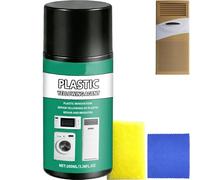 Heavy Duty Yellow Stain Remover, Powerful Plastic Yellowing Restorer for Air Conditioner Toilet Seat Home Appliances, All Purpose Cleaner for Plastic Surfaces, Restores Whiteness Shine (1Pcs)