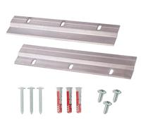 Heavy Duty Z Bar French Cleat Hangers for Plasterboard Walls, Solid Walls and virtually Any Wall Type (600mm)