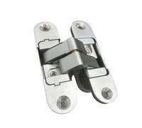 Heavy Duty Zincs Alloy Invisible Muted Door Hinges Adjustable Butt Hinge 180 Degree Swing Concealed Hinge Enduring Invisible Door Hinges