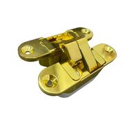 Heavy Duty Zincs Alloy Invisible Muted Door Hinges Adjustable Butt Hinge 180 Degree Swing Concealed Hinge Enduring Door Accessories