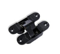 Heavy Duty Zincs Alloy Invisible Muted Door Hinges Adjustable Butt Hinge 180 Degree Swing Concealed Hinge Enduring Space Saving